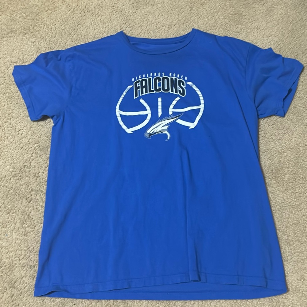 Blue shirt that is good for working out
